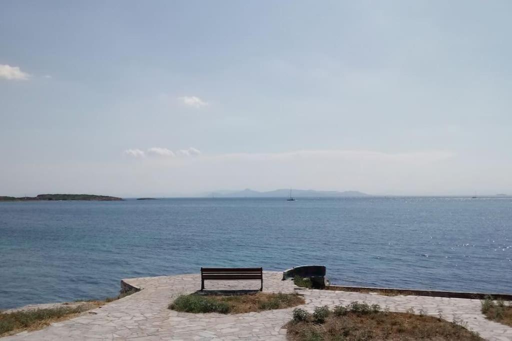 Lovely 1-Bedroom 2 Minutes From Beach Athens Luaran gambar